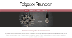 Desktop Screenshot of folgadoiasuncion.com