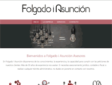 Tablet Screenshot of folgadoiasuncion.com